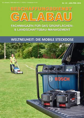 BESCHAFFUNGSDIENST GALABAU. BESCHAFFUNGSDIENST GALABAU.