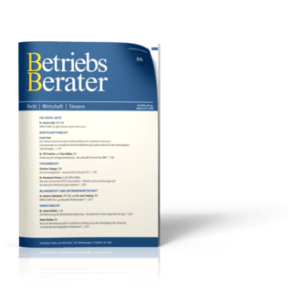 Betriebs-Berater (BB) Betriebs-Berater (BB)