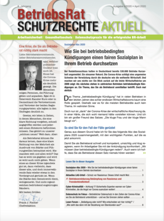 Betriebsrat Schutzrechte Aktuell