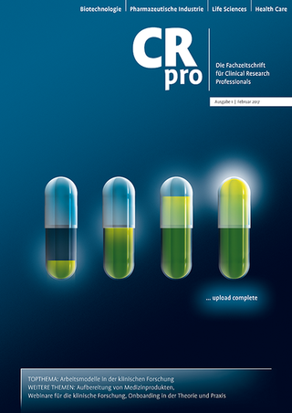 CR pro - Die Fachzeitschrift für Clinical Research Professionals