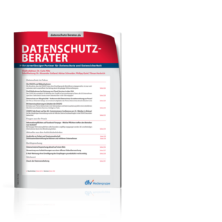 Datenschutz-Berater Datenschutz-Berater