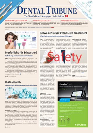 Dental Tribune Swiss Edition Dental Tribune Swiss Edition