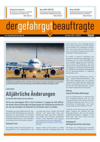der gefahrgutbeauftragte der gefahrgutbeauftragte