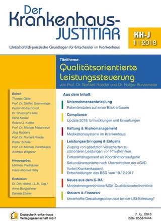 Der Krankenhaus-Justitiar Der Krankenhaus-Justitiar