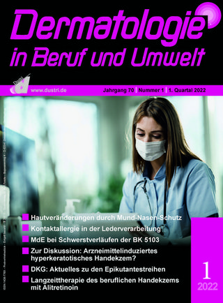Dermatologie in Beruf und Umwelt Dermatologie in Beruf und Umwelt