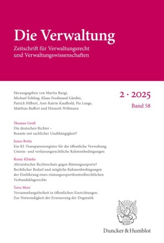 Die Verwaltung Die Verwaltung