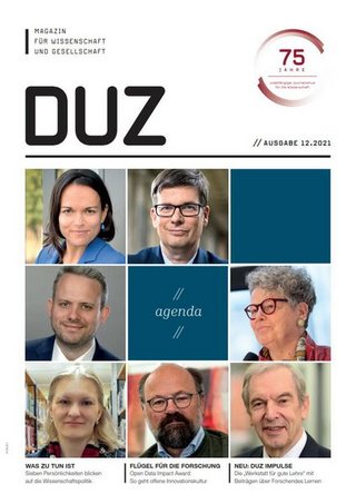 DUZ - Magazin für Wissenschaft und Gesellschaft DUZ - Magazin für Wissenschaft und Gesellschaft