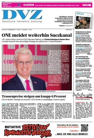 DVZ Deutsche Verkehrs-Zeitung DVZ Deutsche Verkehrs-Zeitung