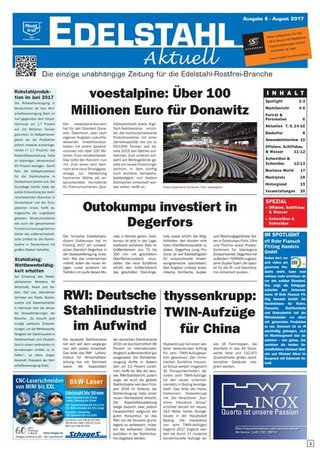 Edelstahl Aktuell Edelstahl Aktuell
