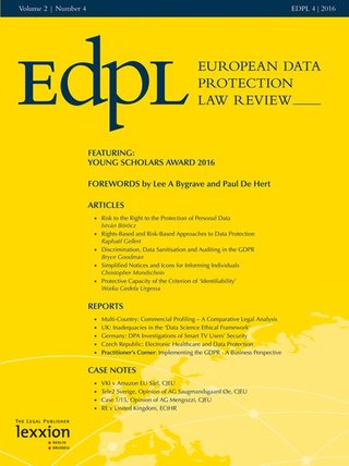 European Data Protection Law Review - EDPL