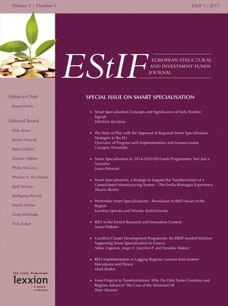 European Structural and Investment Funds Journal - EStIF