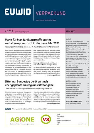 EUWID Verpackung EUWID Verpackung