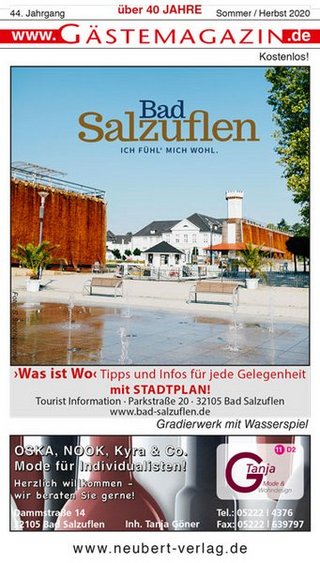 Gästemagazin Bad Salzuflen 