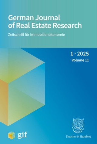 German Journal of Real Estate Research