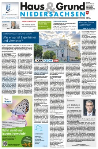 Haus und Grund NIEDERSACHSEN Haus und Grund NIEDERSACHSEN