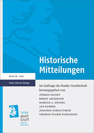 HMRG Historische Mitteilungen der Ranke Gesellschaft