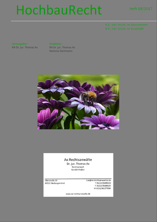 HochbauRecht HochbauRecht