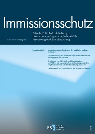 Immissionsschutz Immissionsschutz