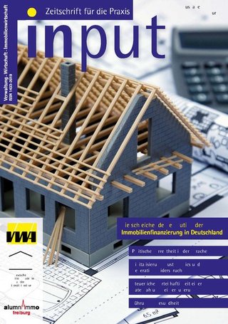 input - Zeitschrift für die Praxis (Verwaltung - Wirtschaft - Immobilienwirtschaft)