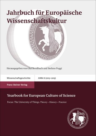 Jahrbuch für Europäische Wissenschaftskultur