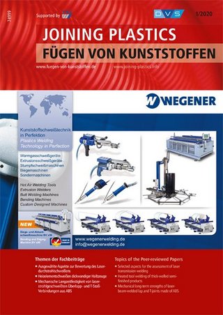 JOINING PLASTICS – FÜGEN VON KUNSTSTOFFEN JOINING PLASTICS – FÜGEN VON KUNSTSTOFFEN