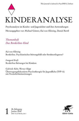 KINDERANALYSE KINDERANALYSE