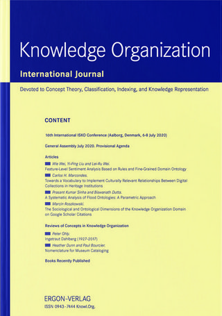 Knowledge Organization (KO)