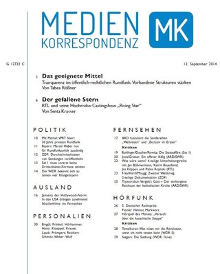 Medienkorrespondenz