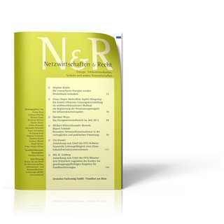 Netzwirtschaften & Recht (N&R) Netzwirtschaften & Recht (N&R)