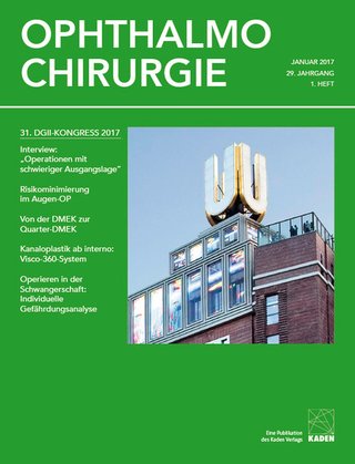 OPHTHALMO-CHIRURGIE OPHTHALMO-CHIRURGIE