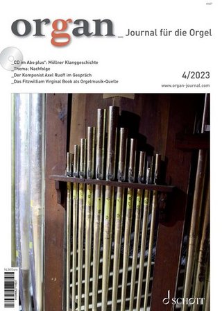 organ – Journal für die Orgel organ – Journal für die Orgel