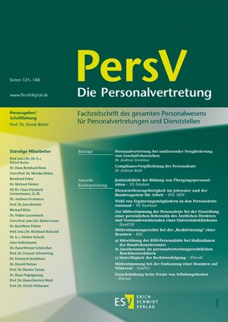 Personalvertretung, Die Personalvertretung, Die