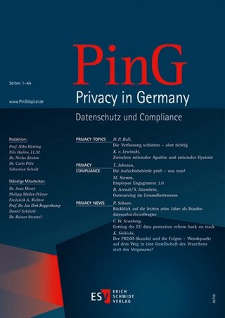 PinG Privacy in Germany PinG Privacy in Germany