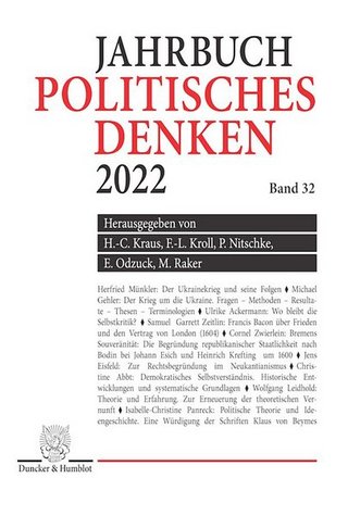 Politisches Denken. Jahrbuch (JPD) 