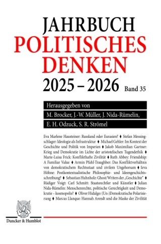 Politisches Denken. Jahrbuch (JPD) Politisches Denken. Jahrbuch (JPD)