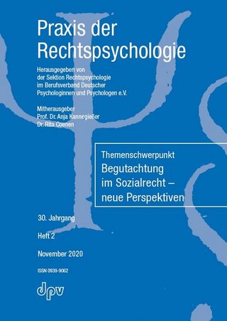 Praxis der Rechtspsychologie Praxis der Rechtspsychologie