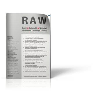 Recht Automobil Wirtschaft (RAW) Recht Automobil Wirtschaft (RAW)