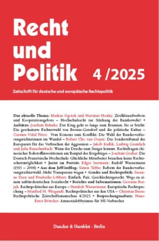 Recht und Politik Recht und Politik