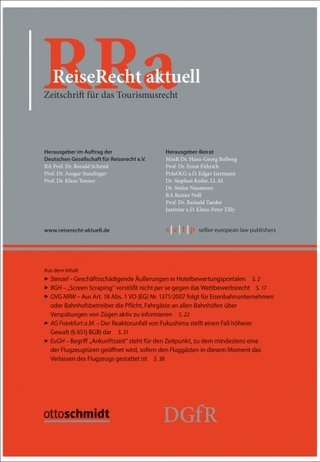 RRa - ReiseRecht aktuell RRa - ReiseRecht aktuell