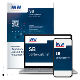 SB StiftungsBrief SB StiftungsBrief