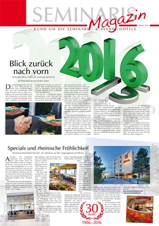 SEMINARIS Magazin SEMINARIS Magazin