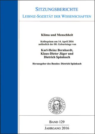 Sitzungsberichte der Leibniz-Sozietät der Wissenschaften zu Berlin