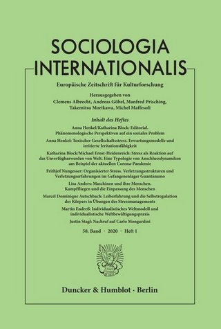 Sociologica Internationalis Sociologica Internationalis