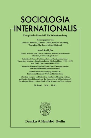 Sociologica Internationalis Sociologica Internationalis