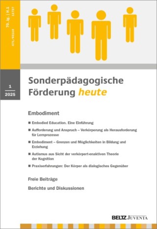 Sonderpädagogische Förderung Sonderpädagogische Förderung