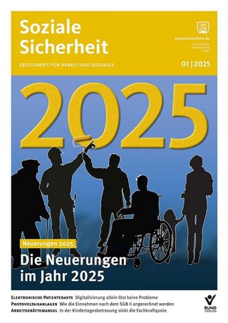 Soziale Sicherheit Fachzeitschrift Politische Magazine