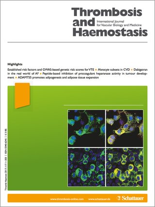 Thrombosis and Haemostasis Thrombosis and Haemostasis