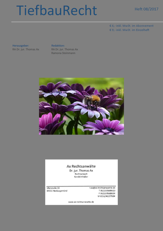 TiefbauRecht TiefbauRecht