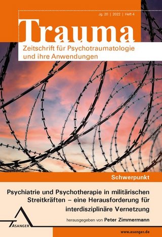 Trauma. Zeitschrift für Psychotraumatologie und ihre Anwendungen.