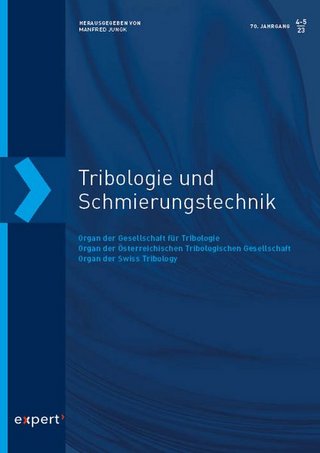 Tribologie und Schmierungstechnik